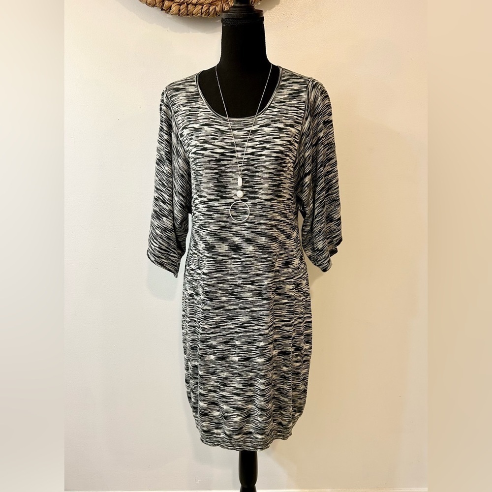 Jonathan Martin Space Dye Sweater Dress